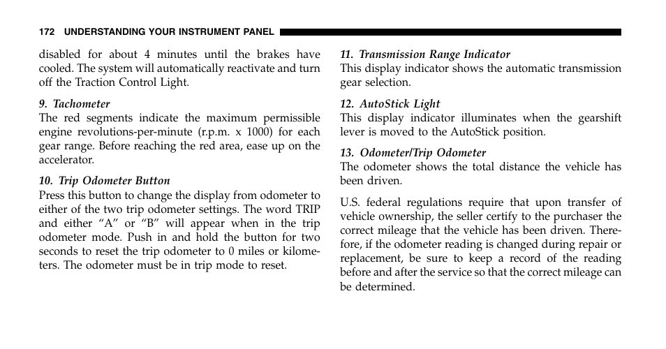 Chrysler 2006 Pacifica User Manual | Page 172 / 440
