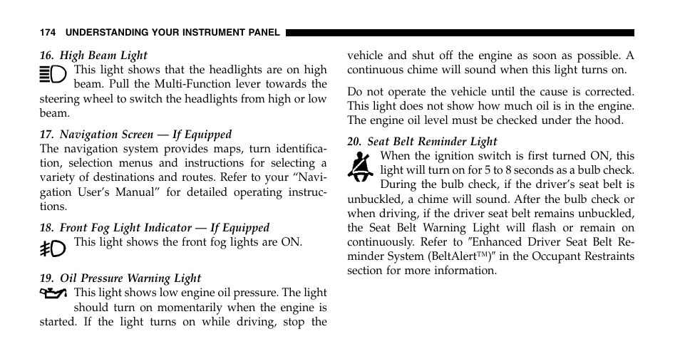 Chrysler 2006 Pacifica User Manual | Page 174 / 440