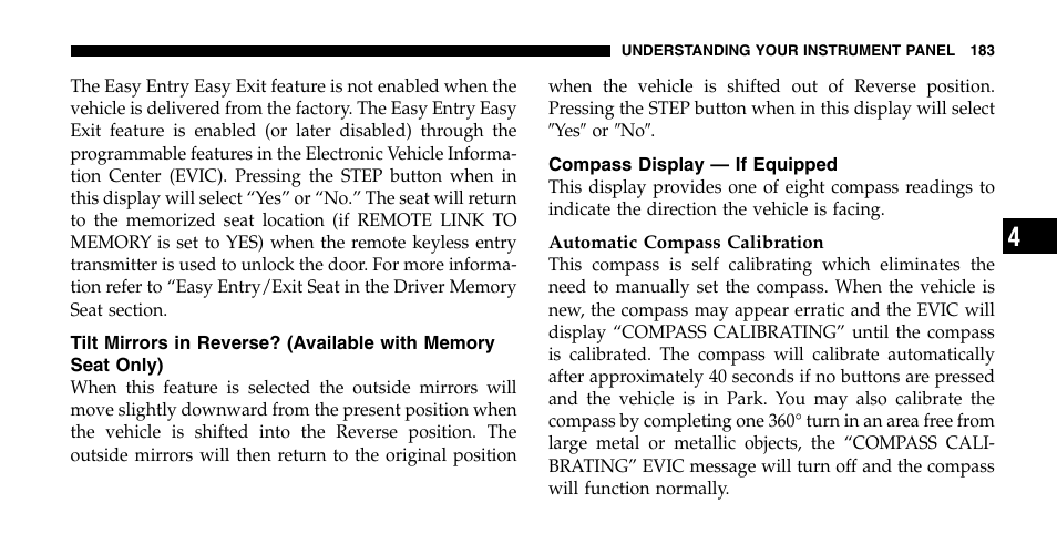 Chrysler 2006 Pacifica User Manual | Page 183 / 440