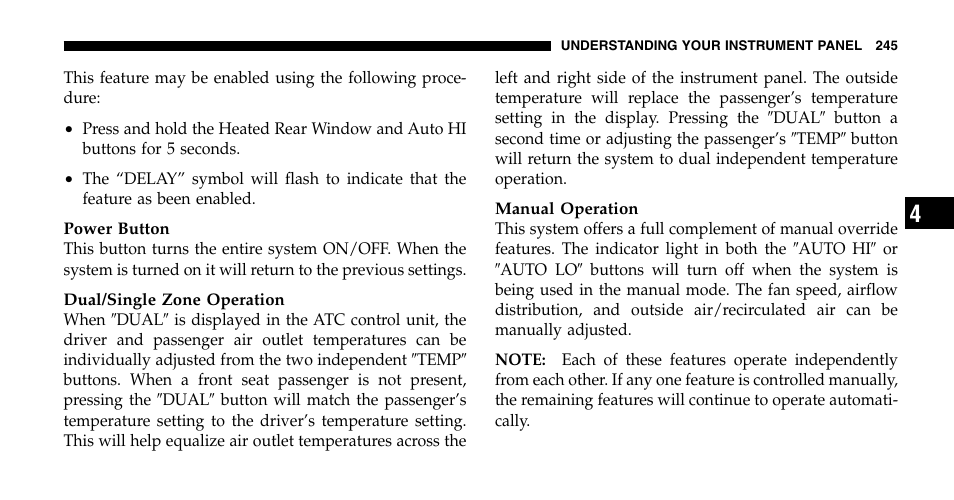 Chrysler 2006 Pacifica User Manual | Page 245 / 440