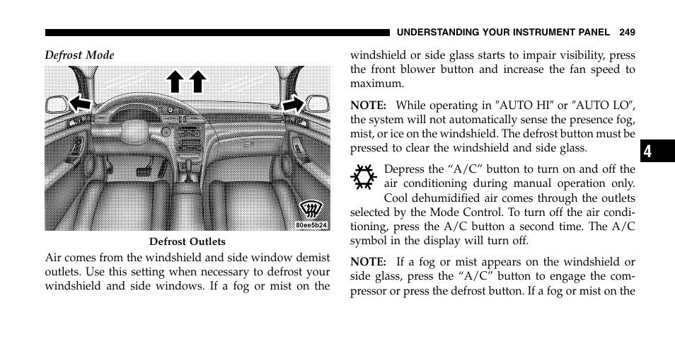 Chrysler 2006 Pacifica User Manual | Page 249 / 440