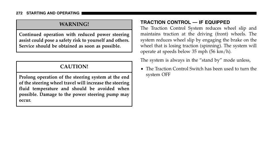 Chrysler 2006 Pacifica User Manual | Page 272 / 440