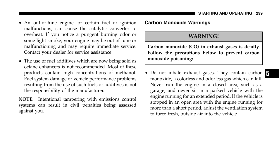 Chrysler 2006 Pacifica User Manual | Page 299 / 440