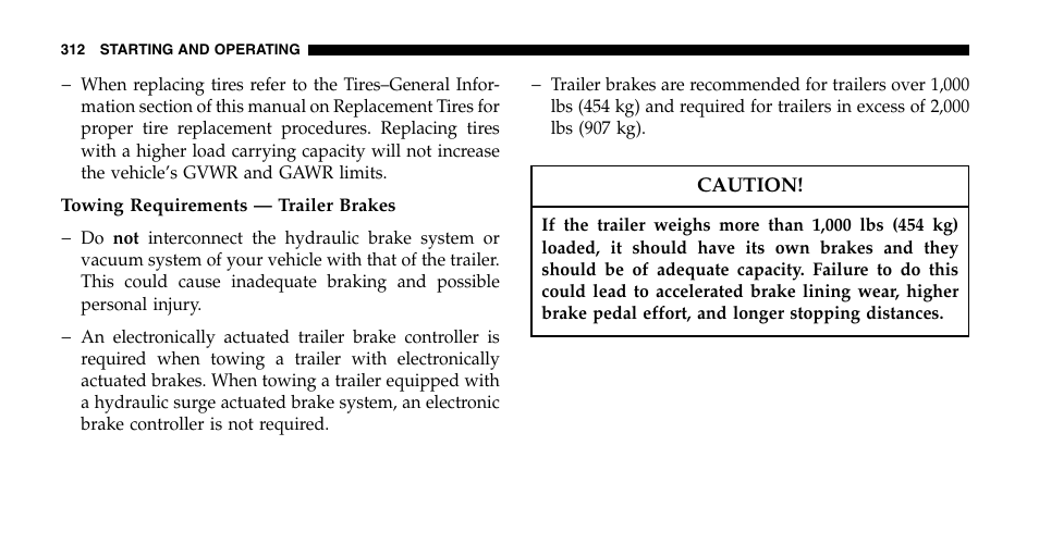 Chrysler 2006 Pacifica User Manual | Page 312 / 440