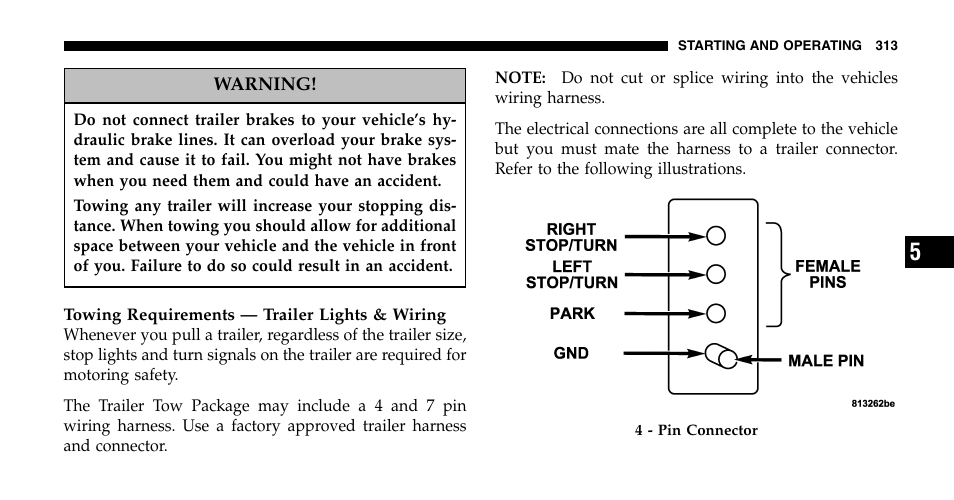 Chrysler 2006 Pacifica User Manual | Page 313 / 440