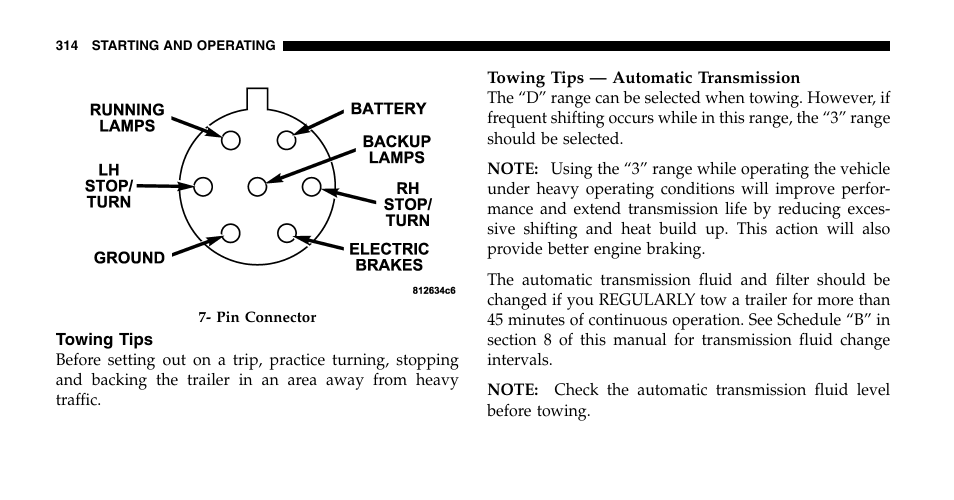Chrysler 2006 Pacifica User Manual | Page 314 / 440