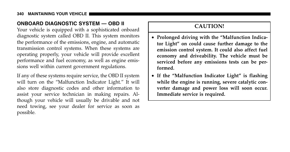 Chrysler 2006 Pacifica User Manual | Page 340 / 440
