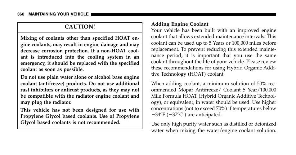 Chrysler 2006 Pacifica User Manual | Page 360 / 440