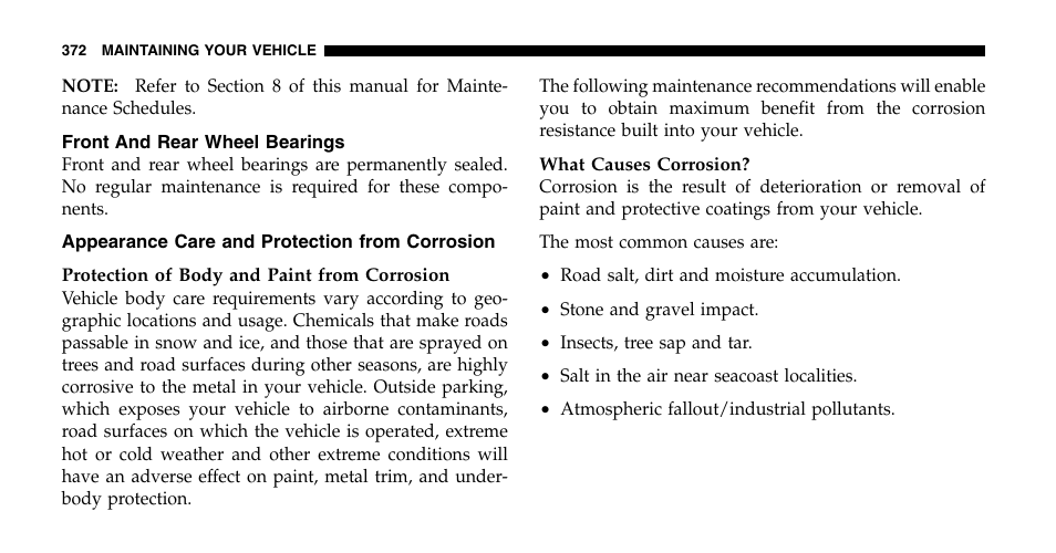Chrysler 2006 Pacifica User Manual | Page 372 / 440