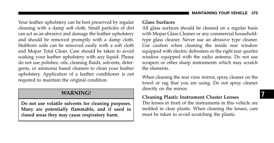 Chrysler 2006 Pacifica User Manual | Page 375 / 440
