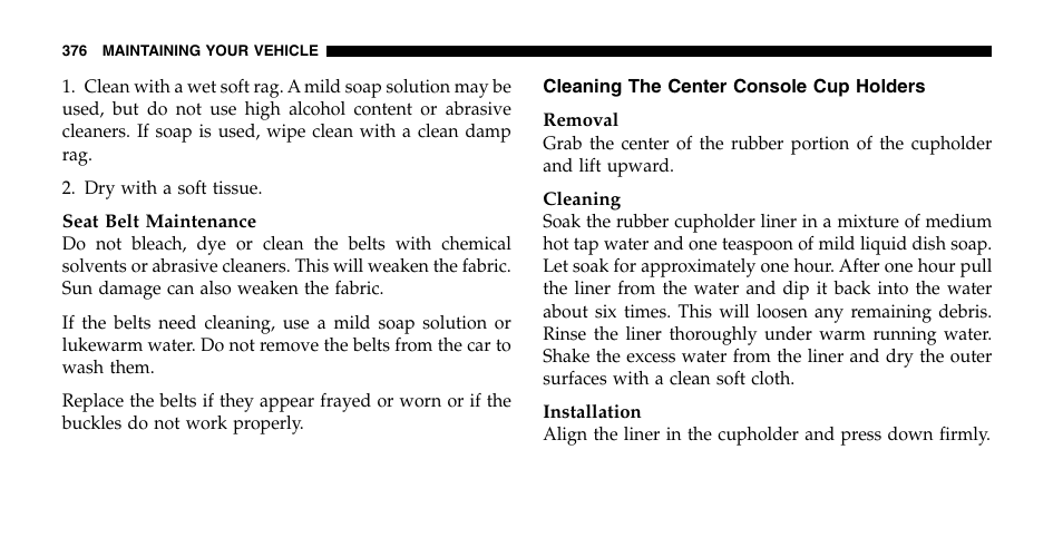 Chrysler 2006 Pacifica User Manual | Page 376 / 440