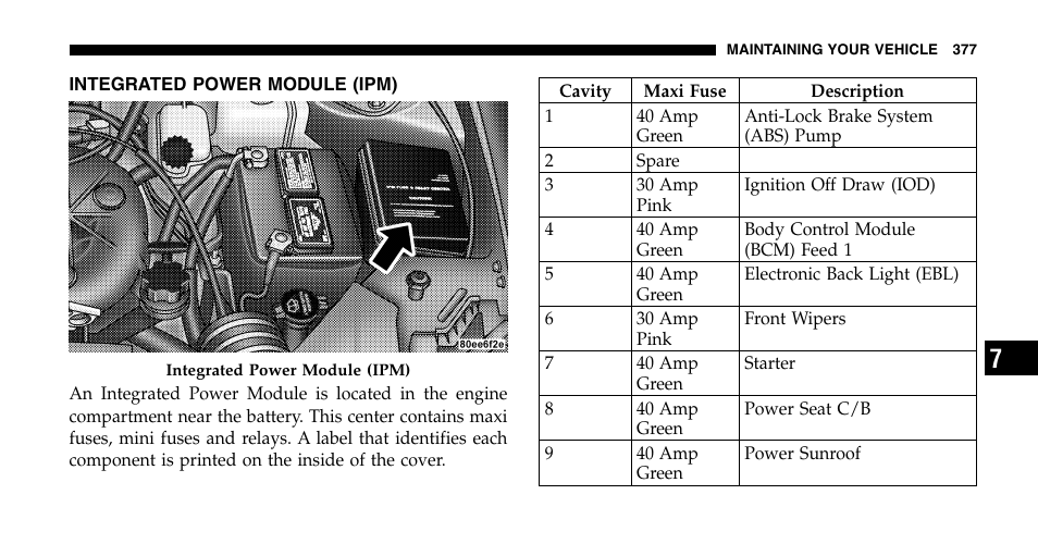 Chrysler 2006 Pacifica User Manual | Page 377 / 440