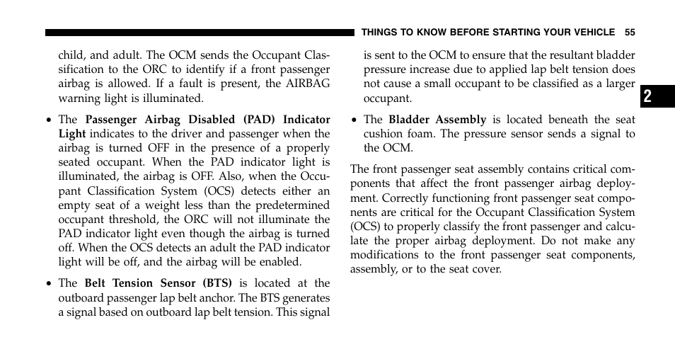 Chrysler 2006 Pacifica User Manual | Page 55 / 440