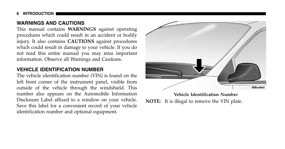 Chrysler 2006 Pacifica User Manual | Page 6 / 440