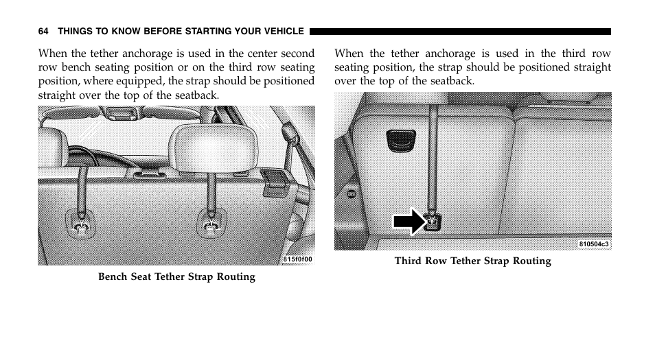 Chrysler 2006 Pacifica User Manual | Page 64 / 440