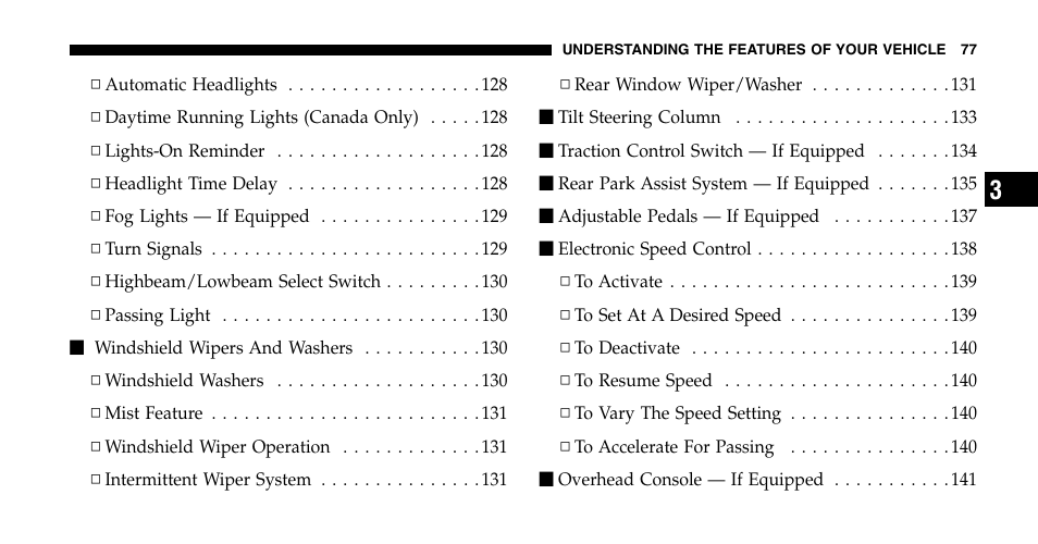 Chrysler 2006 Pacifica User Manual | Page 77 / 440