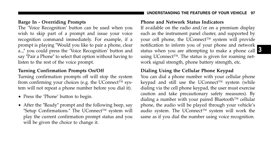 Chrysler 2006 Pacifica User Manual | Page 97 / 440
