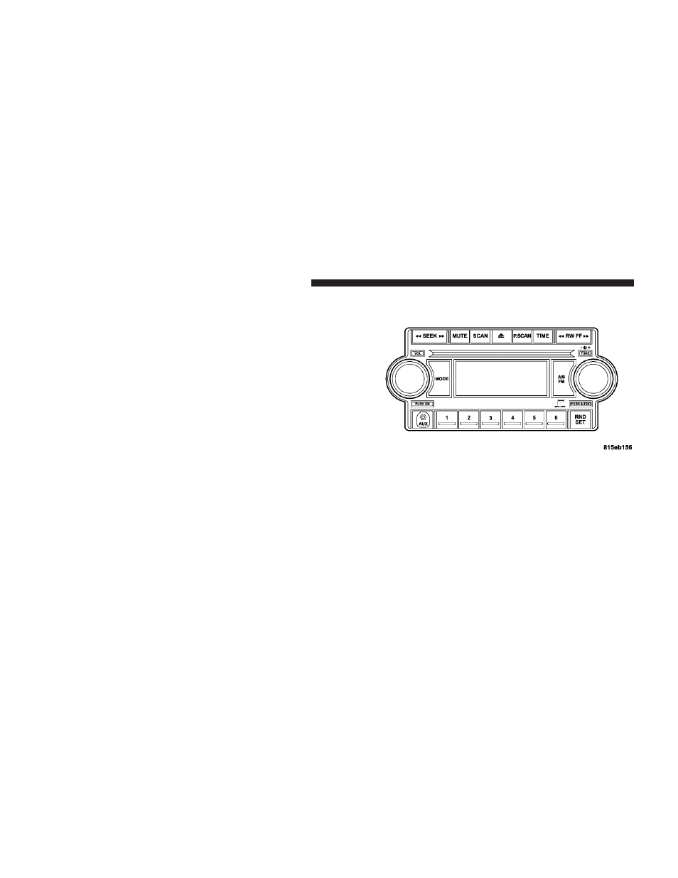 Sales code ref — am/fm/cd (single disc), Operating instructions - radio mode | Chrysler 2007 300 User Manual | Page 188 / 432