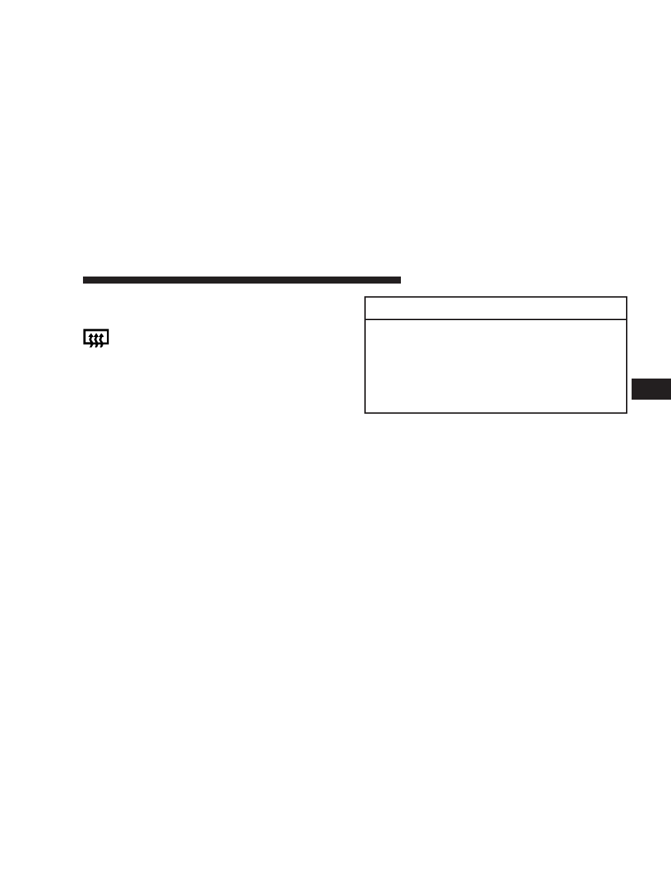 Rear window features, Electric rear window defroster | Chrysler 2007 300 User Manual | Page 229 / 432