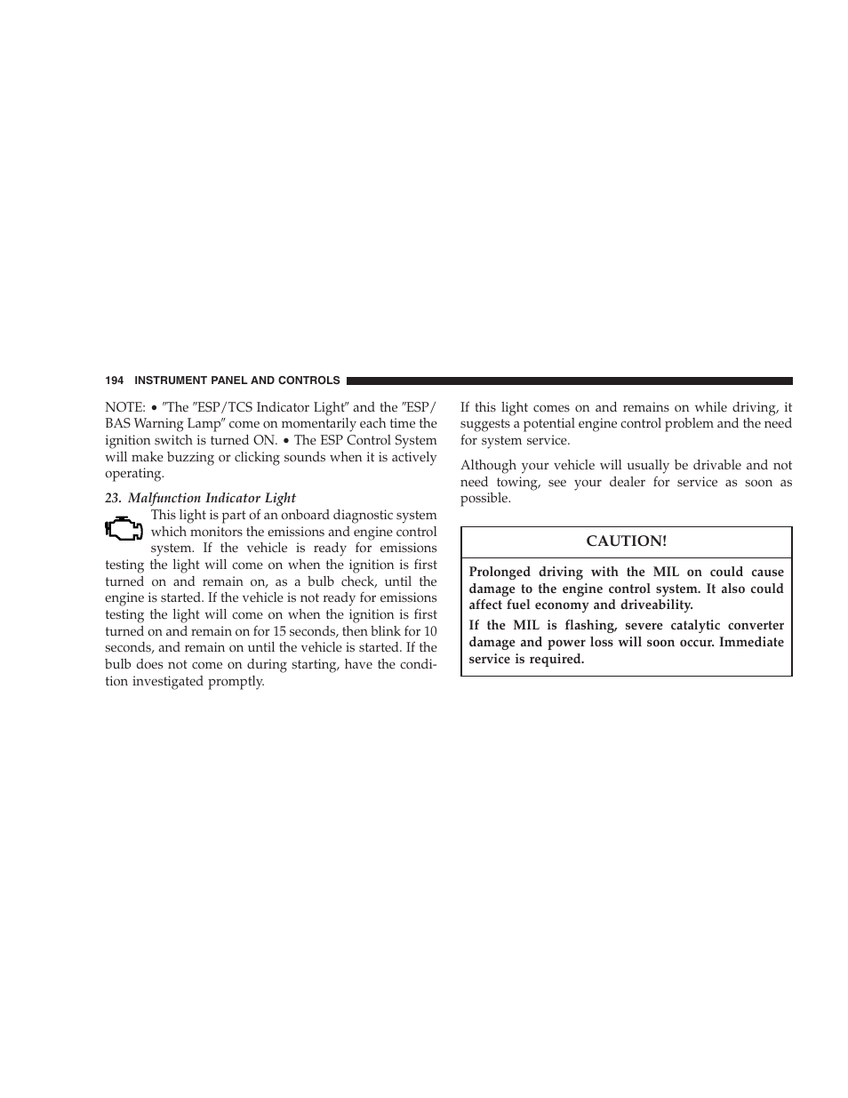 Chrysler 2007 Aspen User Manual | Page 194 / 472