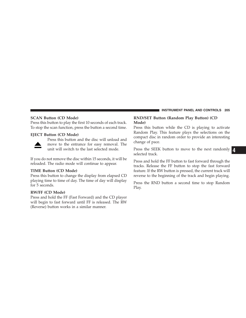 Chrysler 2007 Aspen User Manual | Page 205 / 472
