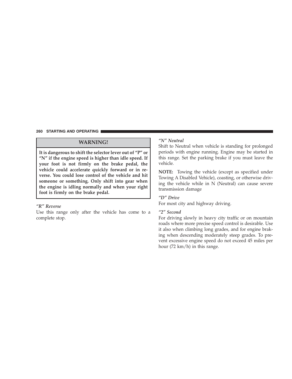 Chrysler 2007 Aspen User Manual | Page 260 / 472