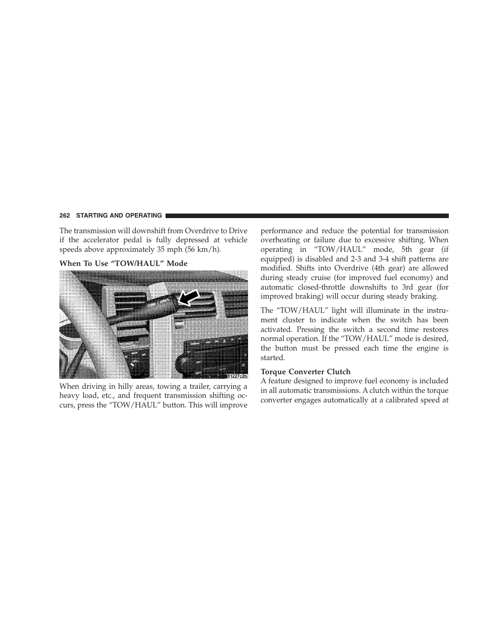 Chrysler 2007 Aspen User Manual | Page 262 / 472