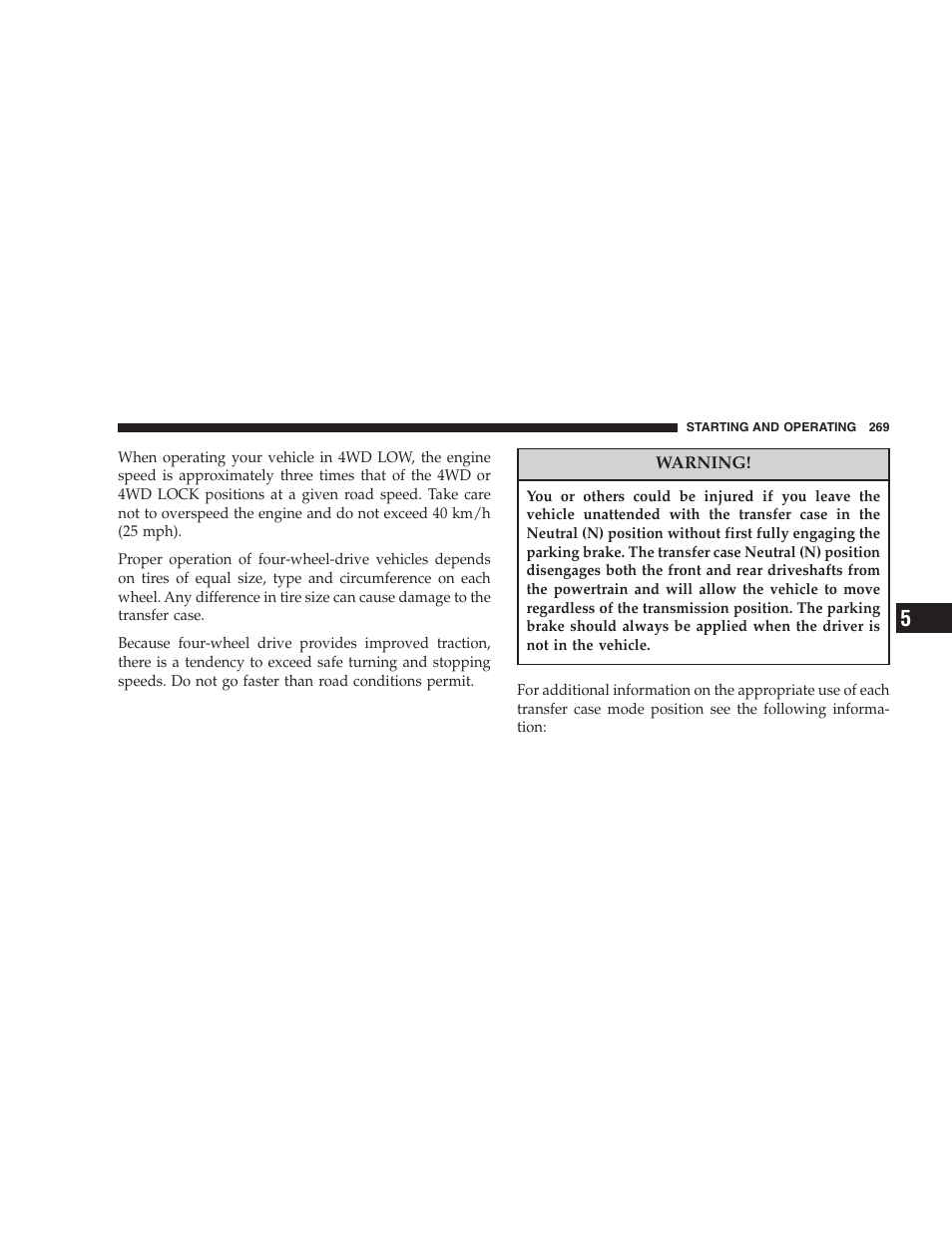 Chrysler 2007 Aspen User Manual | Page 269 / 472