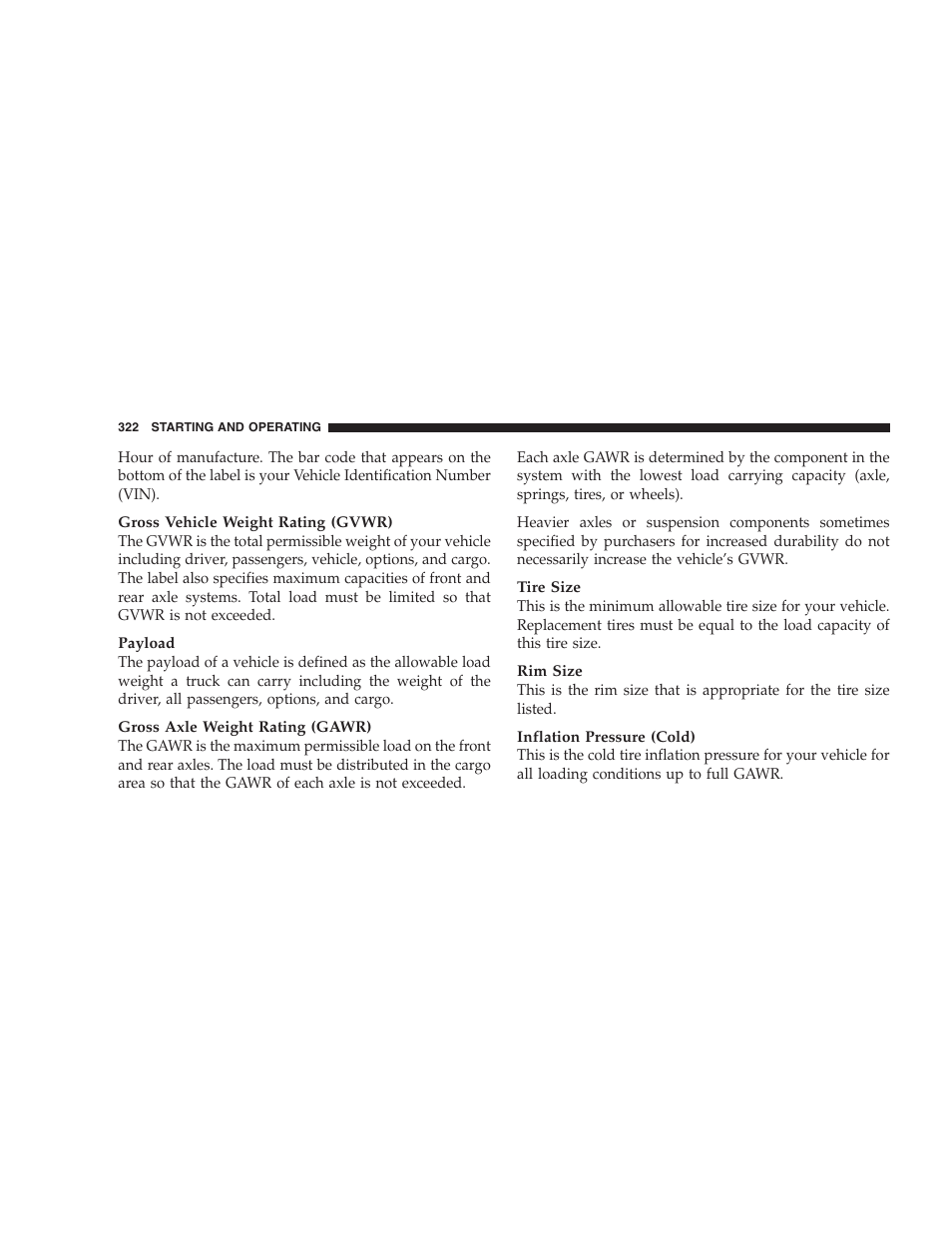 Chrysler 2007 Aspen User Manual | Page 322 / 472