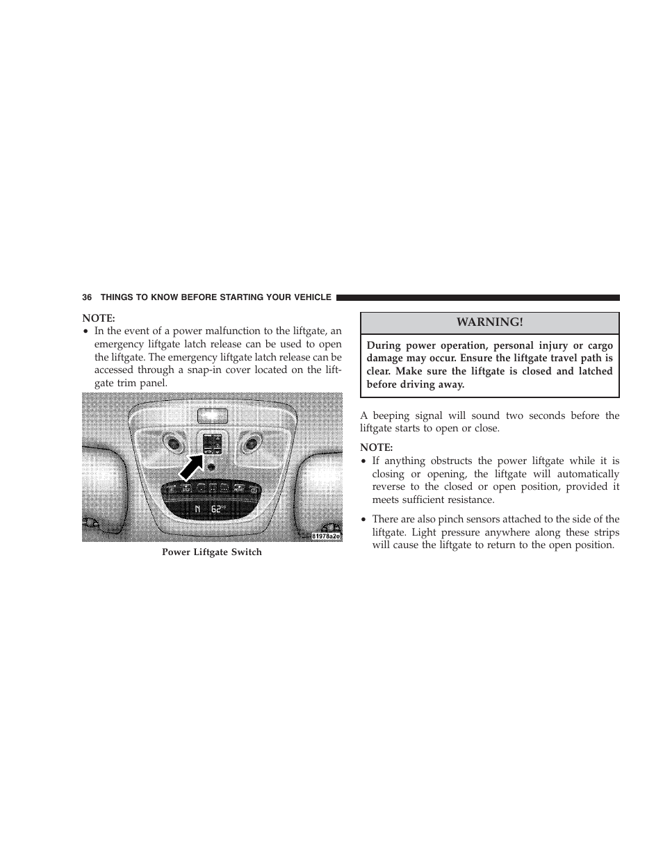 Chrysler 2007 Aspen User Manual | Page 36 / 472