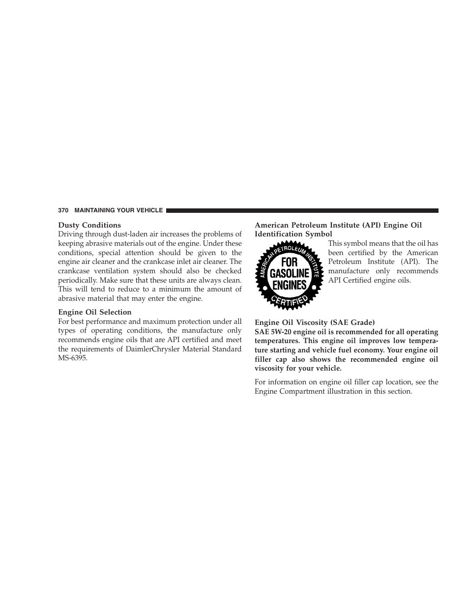 Chrysler 2007 Aspen User Manual | Page 370 / 472