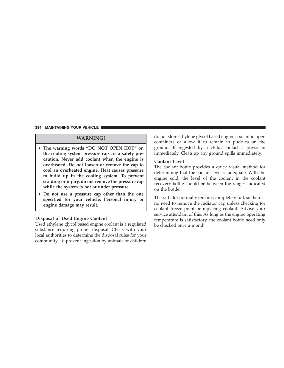 Chrysler 2007 Aspen User Manual | Page 384 / 472