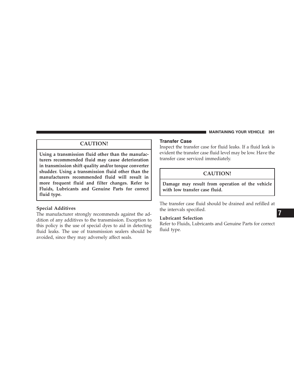Transfer case | Chrysler 2007 Aspen User Manual | Page 391 / 472