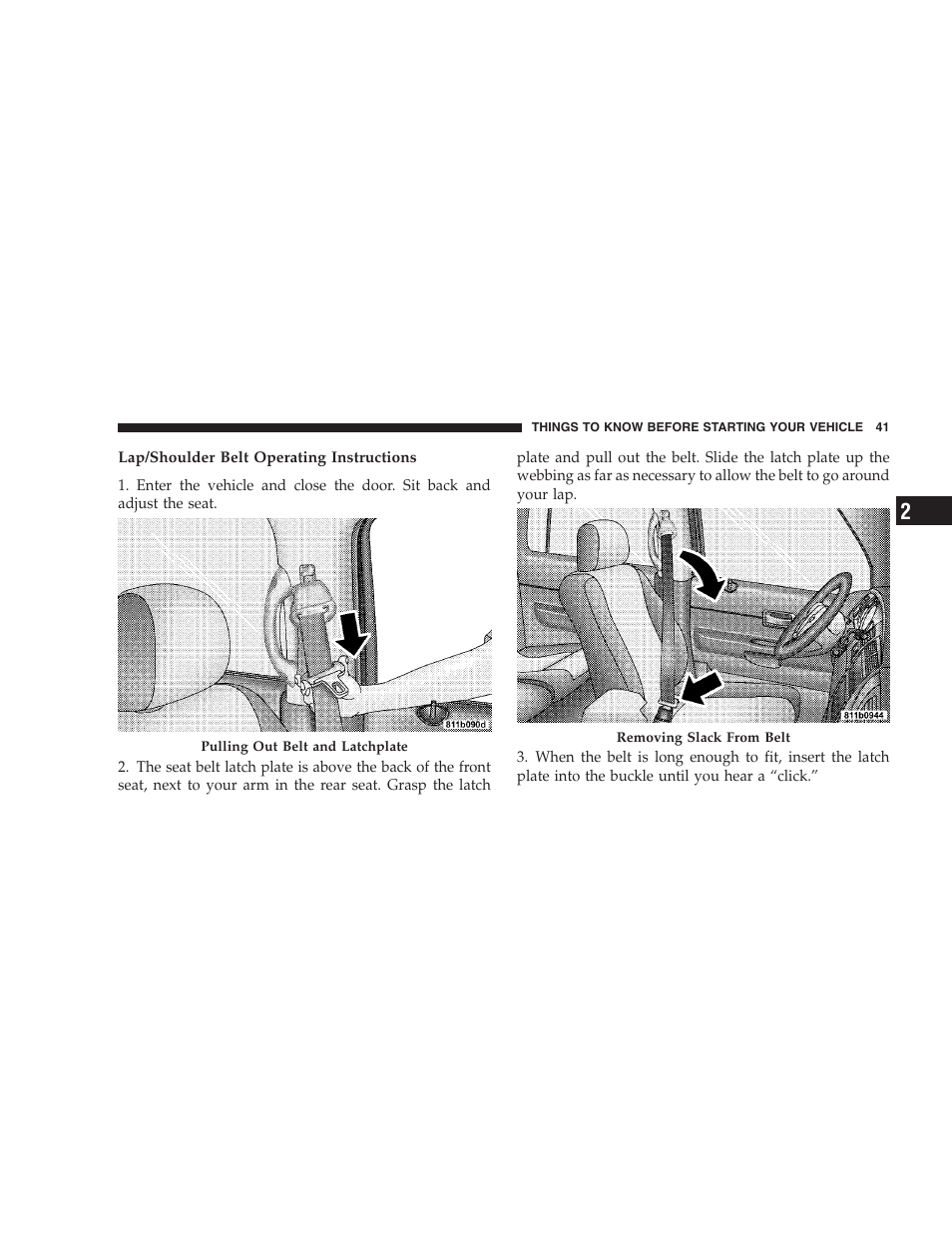 Chrysler 2007 Aspen User Manual | Page 41 / 472