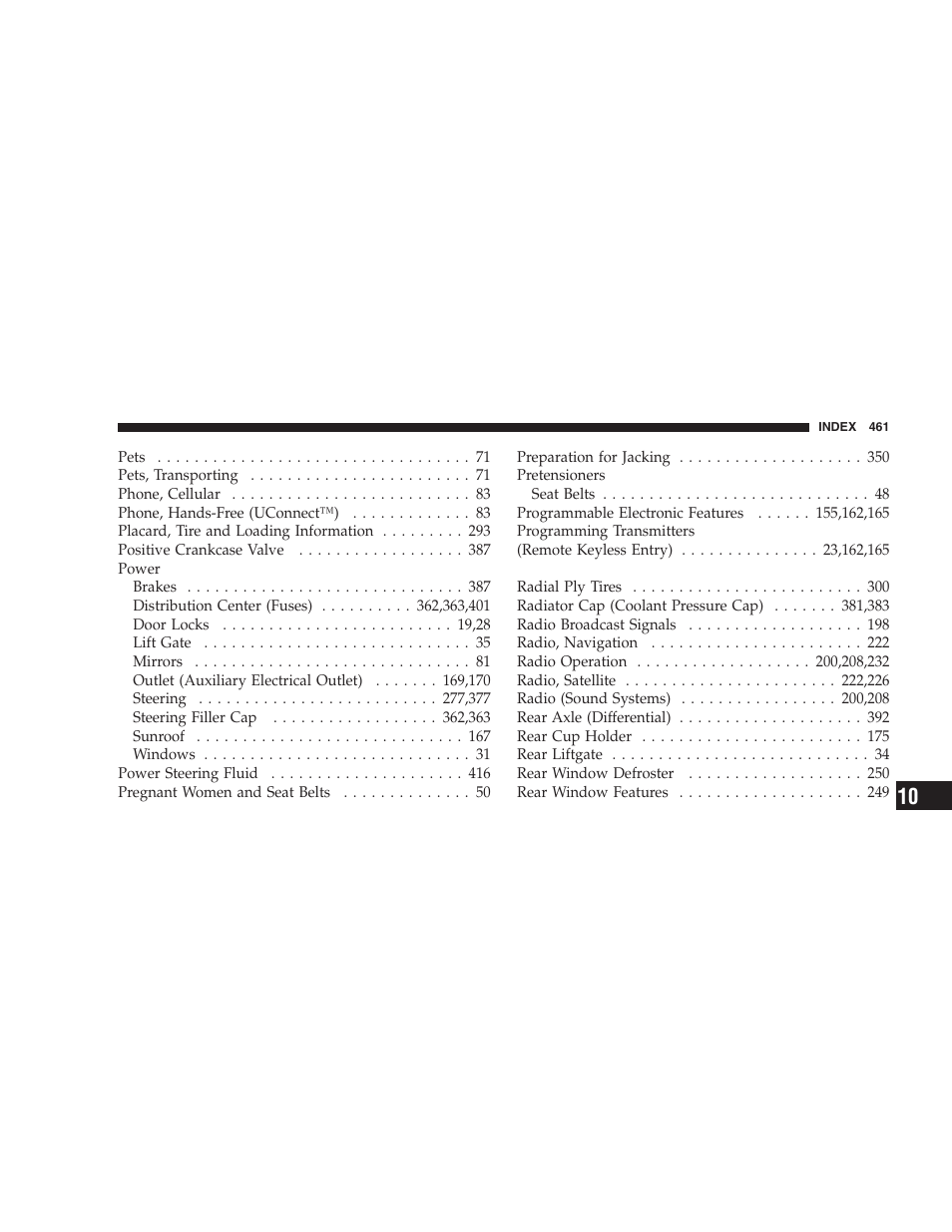 Chrysler 2007 Aspen User Manual | Page 461 / 472