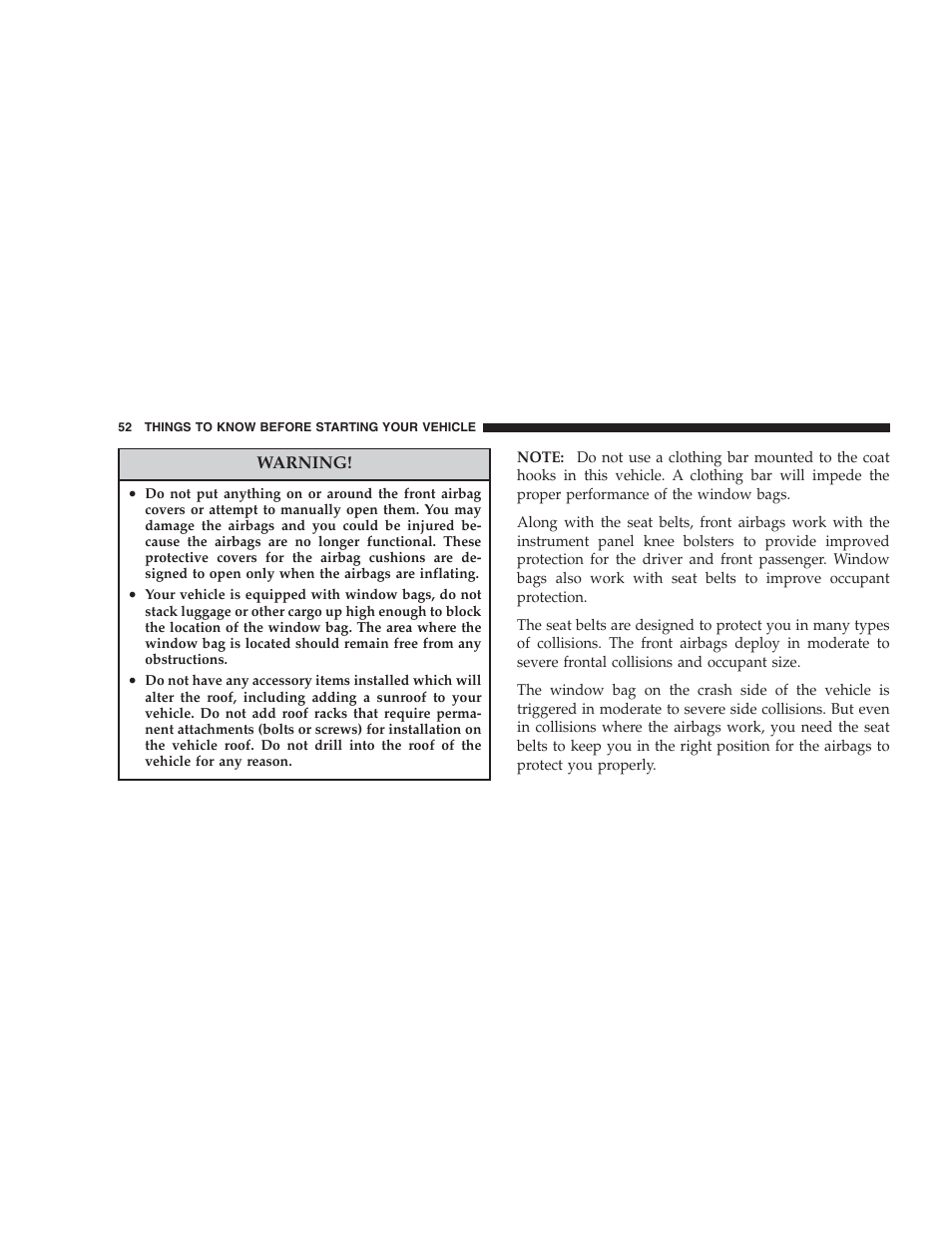 Chrysler 2007 Aspen User Manual | Page 52 / 472