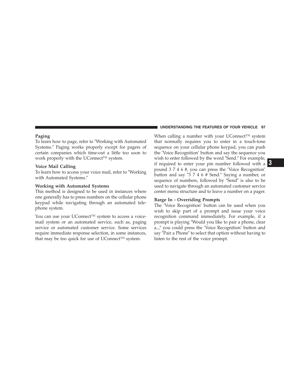 Chrysler 2007 Aspen User Manual | Page 97 / 472