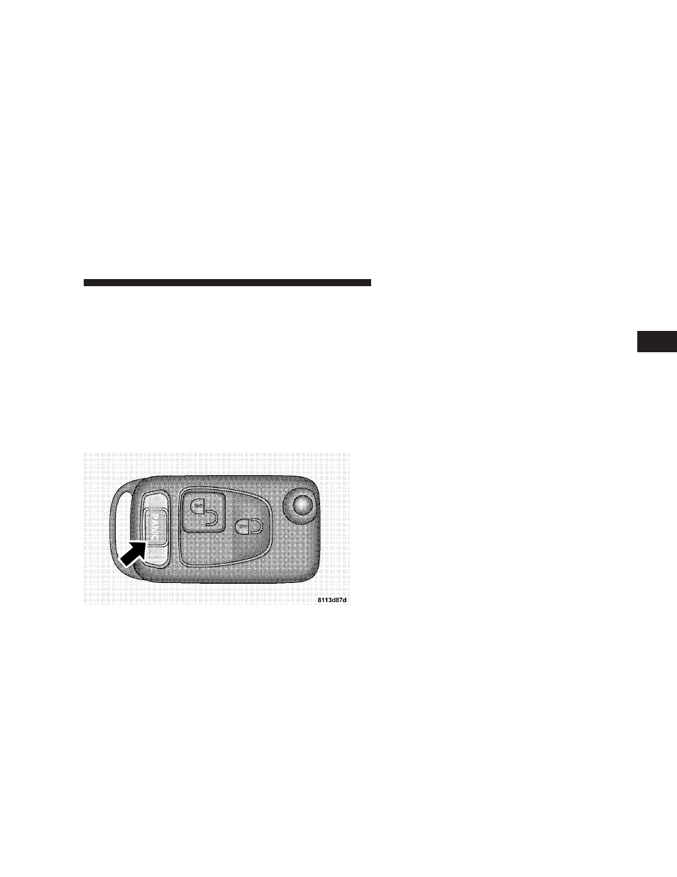 Panic alarm, To use the panic alarm, General information | Chrysler 2007 Crossfire User Manual | Page 17 / 299