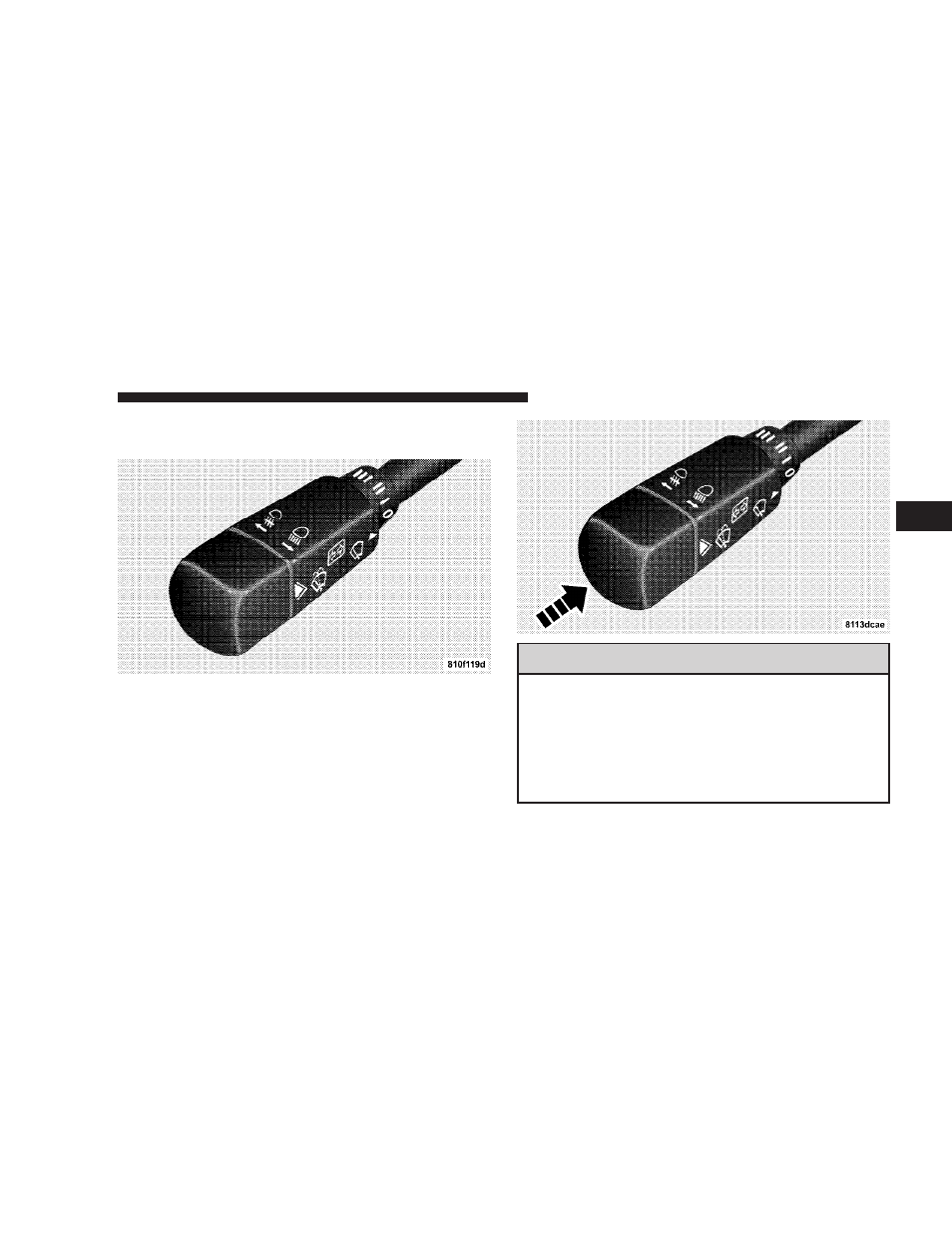 Mist function, Telescoping steering column | Chrysler 2007 Crossfire User Manual | Page 91 / 299