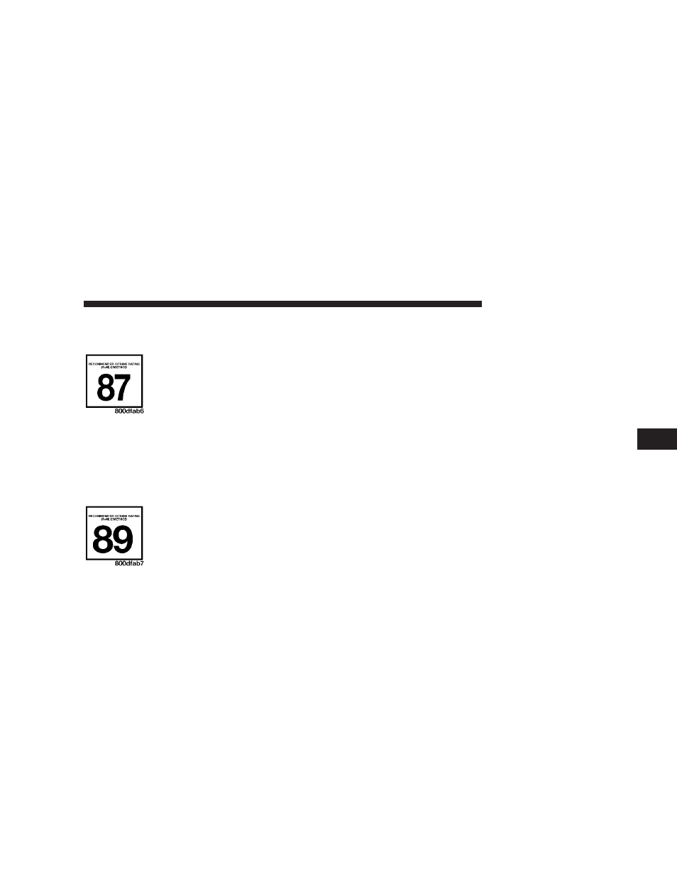 Fuel requirements, 7l engine, 5l and 5.7l engines | Chrysler 2008 300 User Manual | Page 365 / 519