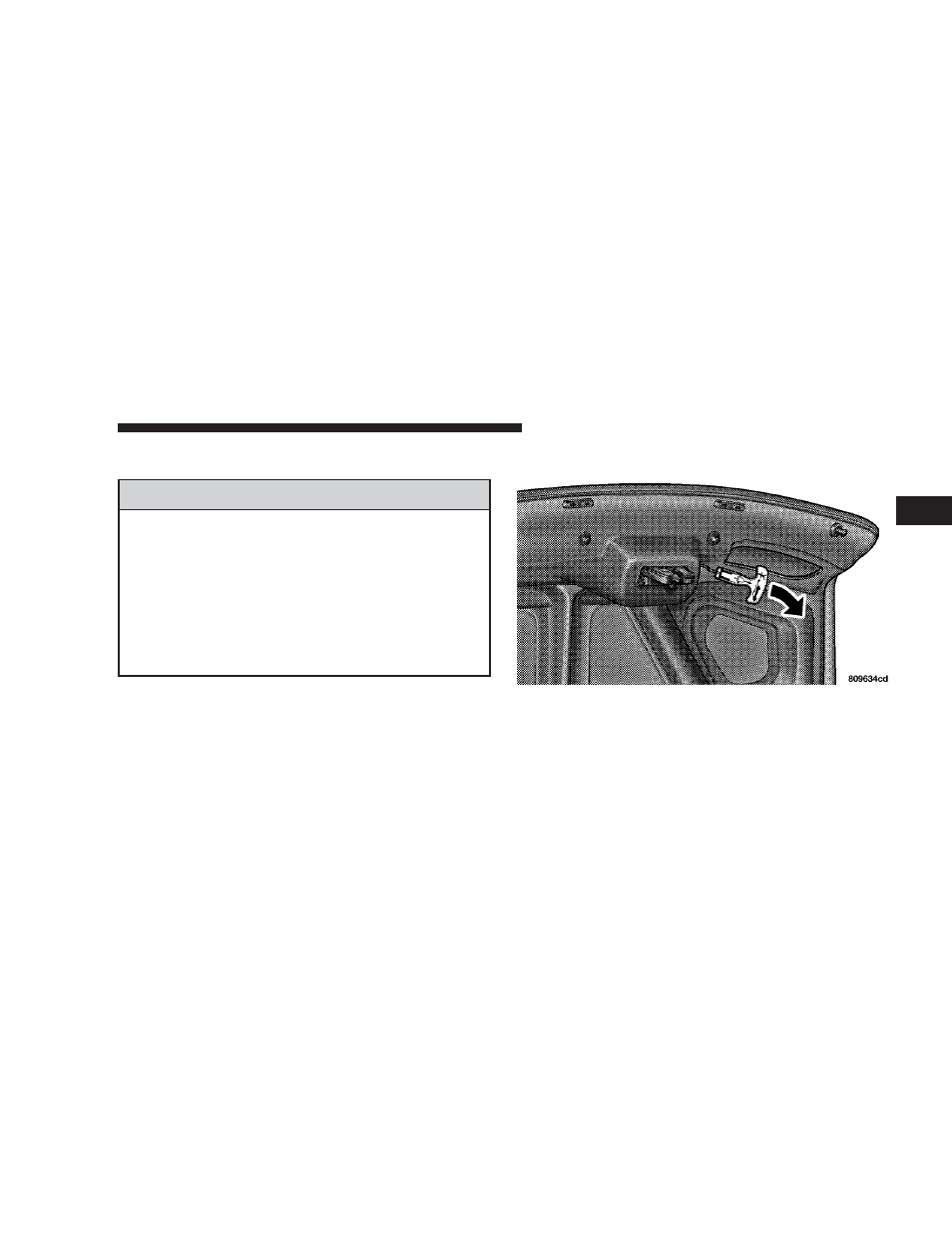 Trunk safety warning, Trunk emergency release | Chrysler 2008 300 User Manual | Page 41 / 519