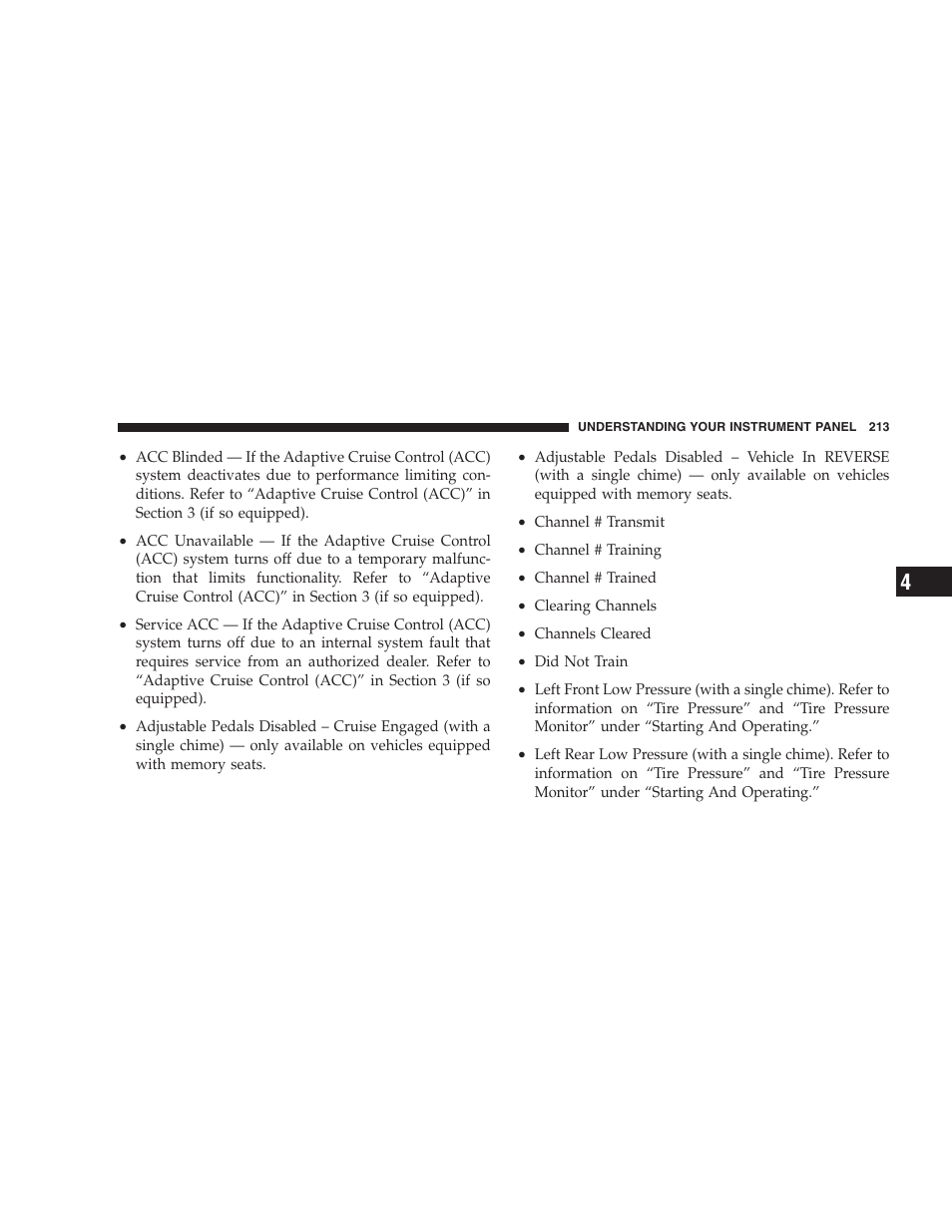 Chrysler 2008 300 SRT User Manual | Page 215 / 482