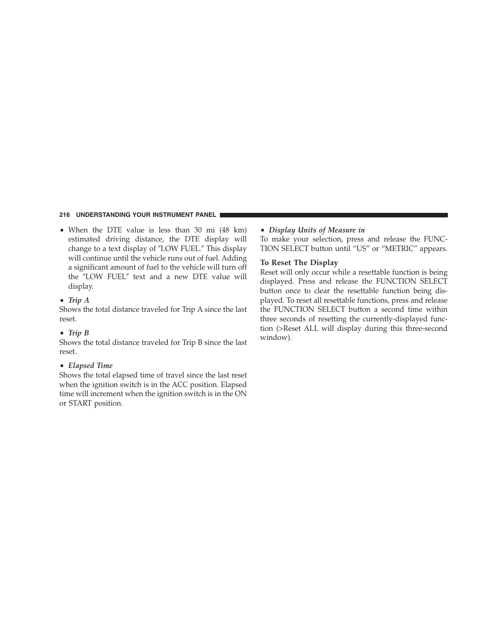 Chrysler 2008 300 SRT User Manual | Page 218 / 482
