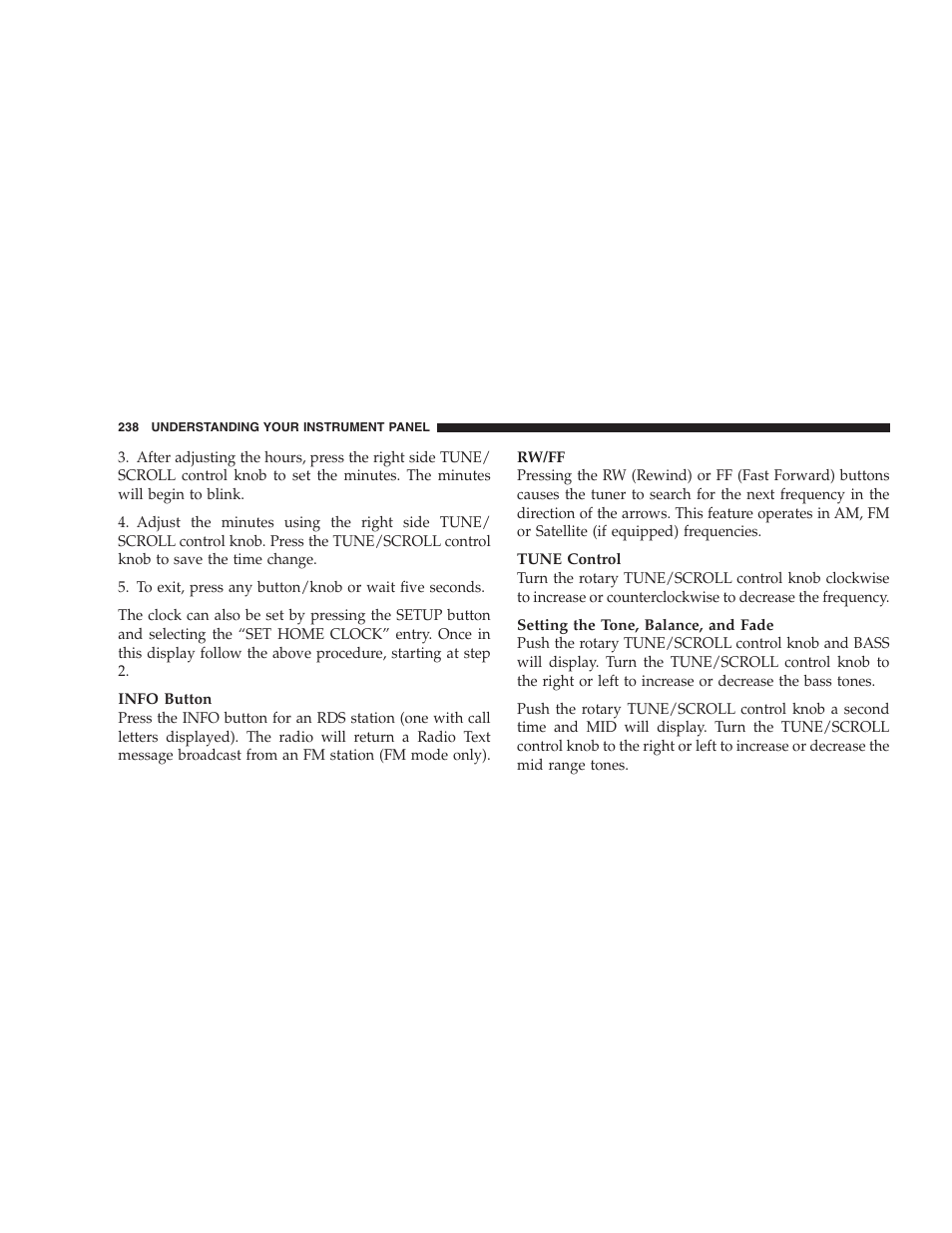 Chrysler 2008 300 SRT User Manual | Page 240 / 482