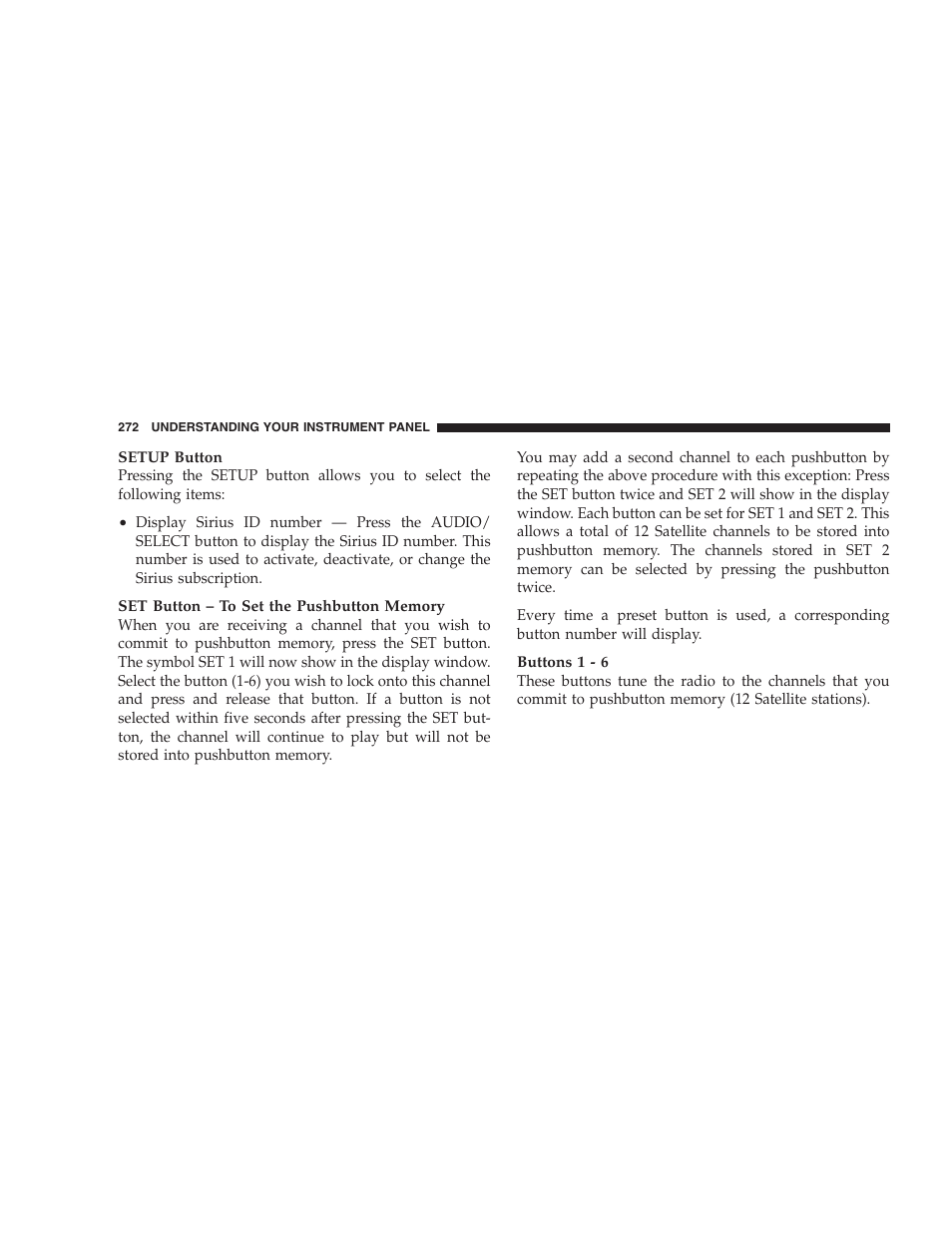 Chrysler 2008 300 SRT User Manual | Page 274 / 482