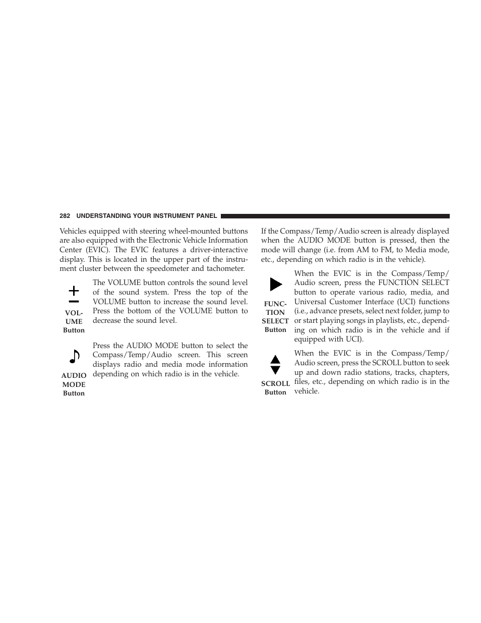 Automatic temperature control | Chrysler 2008 300 SRT User Manual | Page 284 / 482