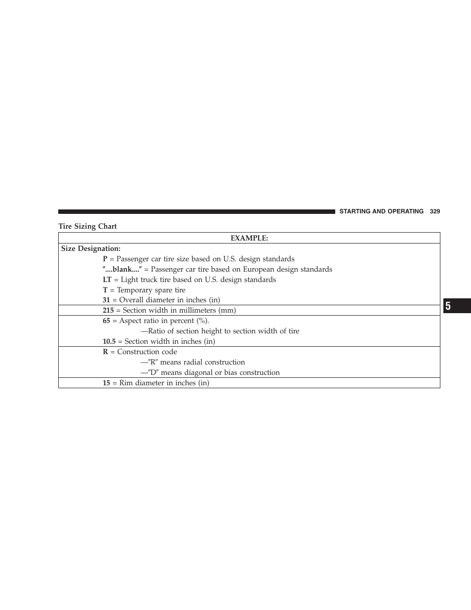 Chrysler 2008 300 SRT User Manual | Page 331 / 482