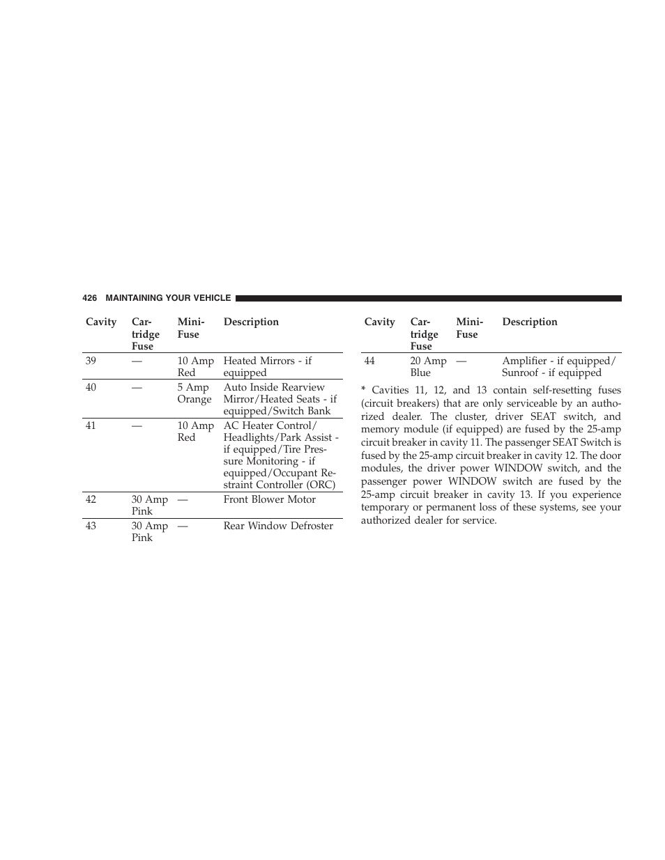 Chrysler 2008 300 SRT User Manual | Page 428 / 482