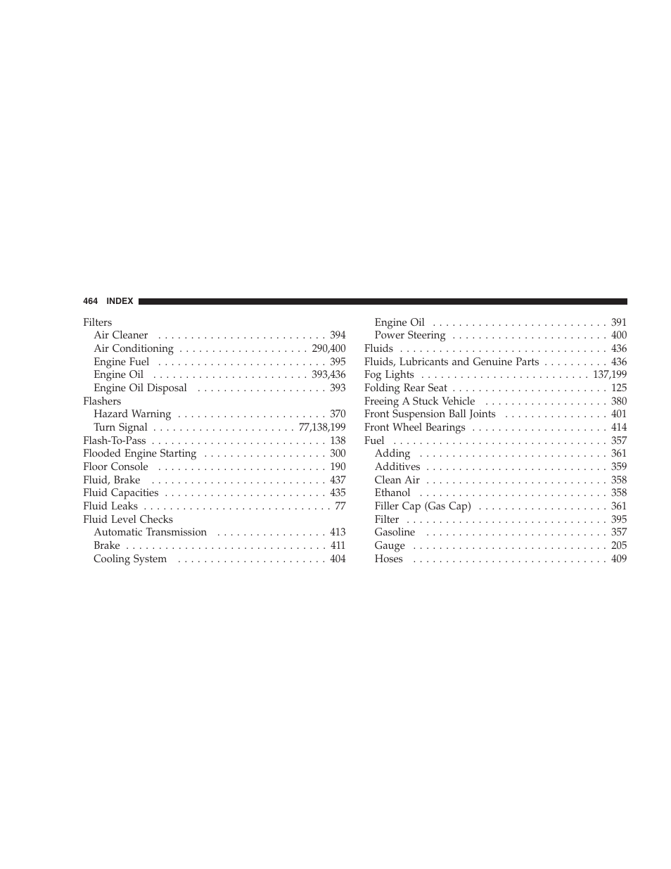 Chrysler 2008 300 SRT User Manual | Page 466 / 482