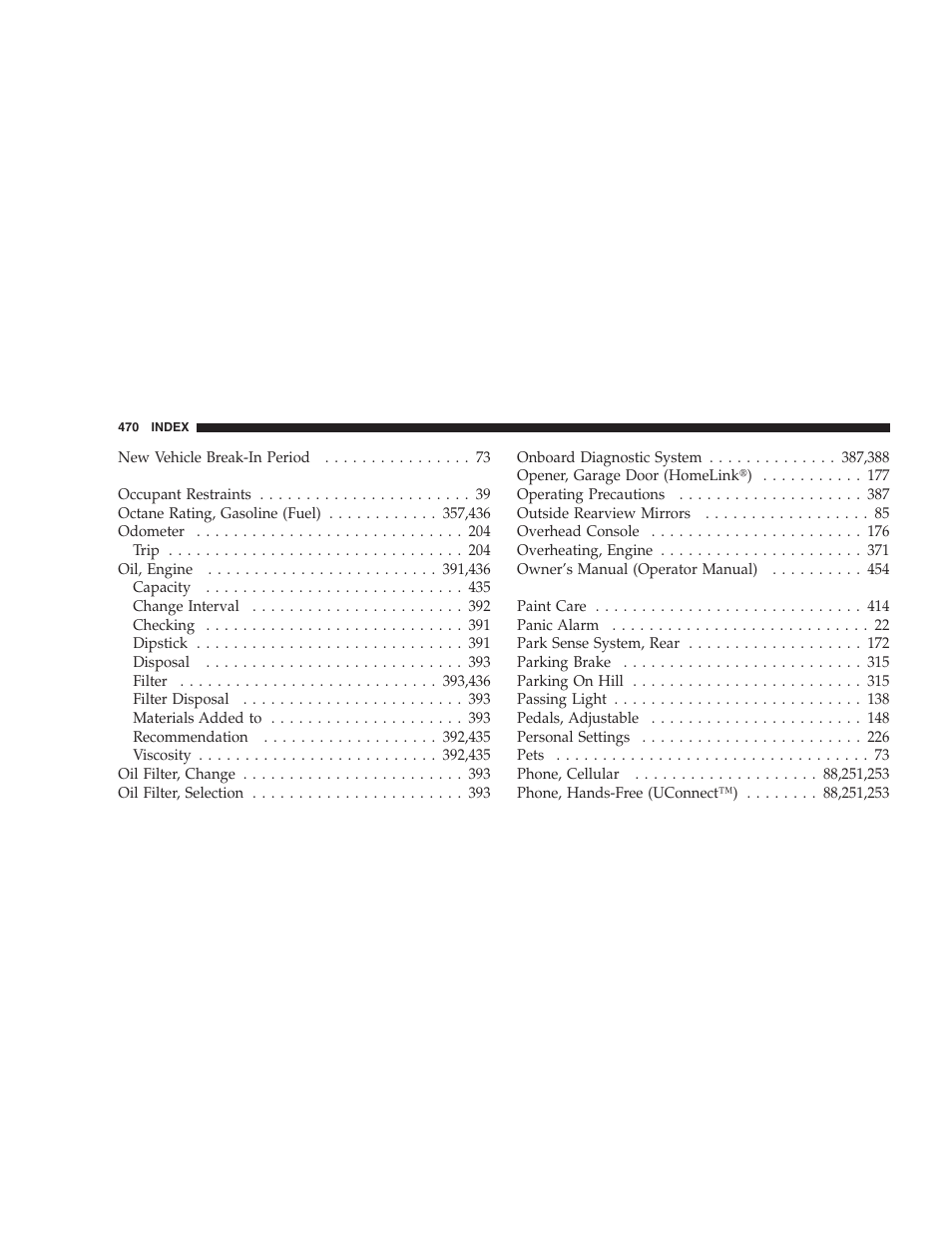 Chrysler 2008 300 SRT User Manual | Page 472 / 482